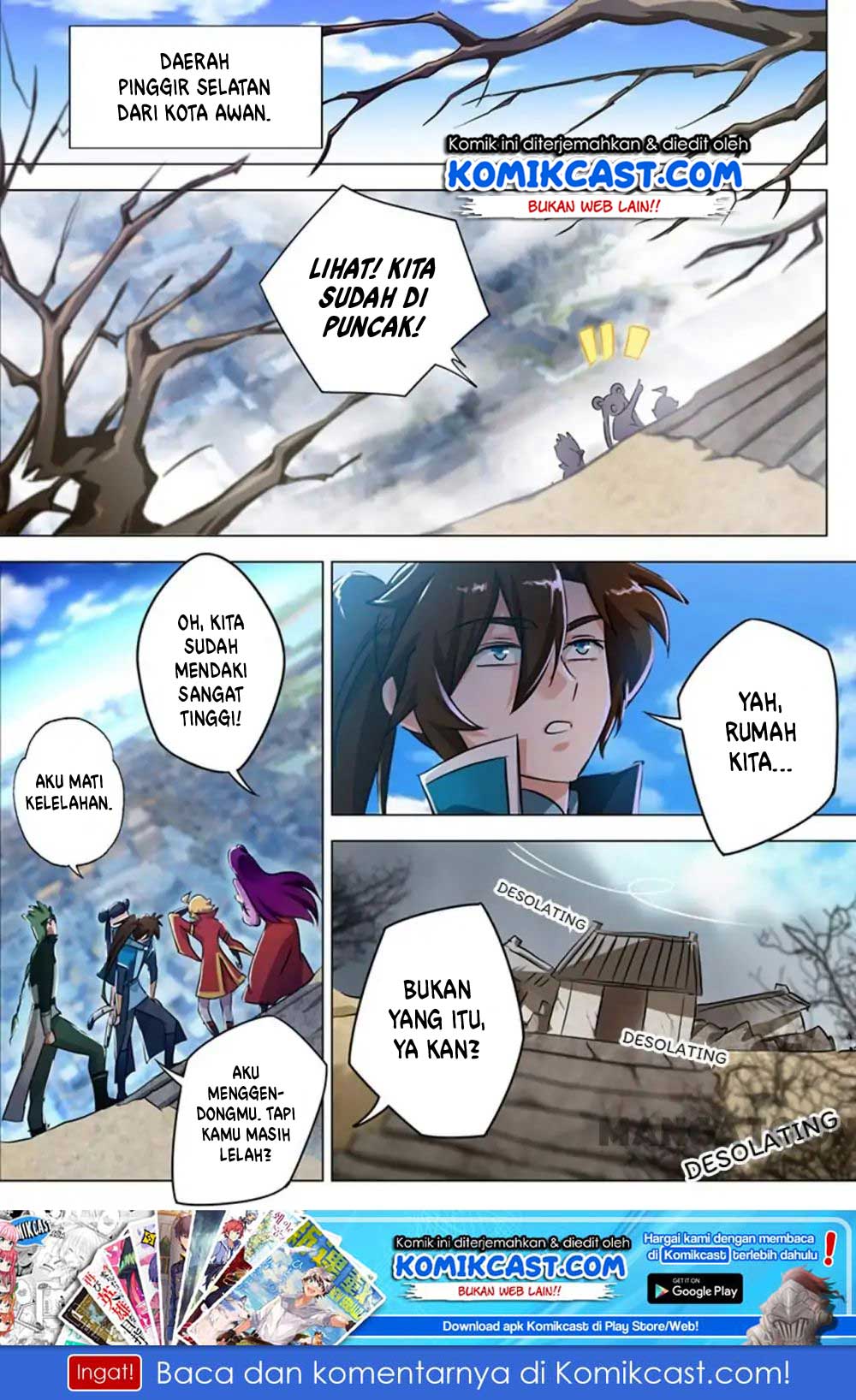Spirit Sword Sovereign Chapter 168 Bahasa Indonesia